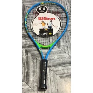 Wilson US Open Junior Tennis Racket 21" Ages 5-6 Jr Aluminum Alloy Racket